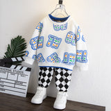 Toddler Boys Sweater Children's Clothing Boys Spring Clothes Suit Sweater