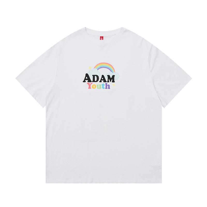 Men T Shirt Summer Casual Tops Men's Clothes Summer Wear National Fashion Boys round Neck Short Sleeve Casual Women's Loose T-shirt