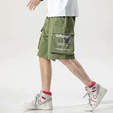 Summer Men Shorts Five-Point Workwear Beach Pants