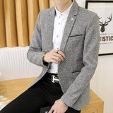 Casual Groom Attire Tuxedo Suits for Men Business Men Suit Men Coat Jacket Men Spring and Autumn Leisure