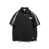 Men's T Shirt Summer Casual Tops Men's Summer Lapel Loose Polo Shirt Summer Raglan Sleeve Short Sleeve