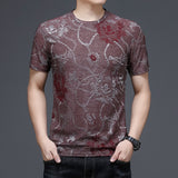 Transparent Shirt for Men Men's T-shirt Summer Short Sleeve