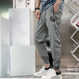 CHH Chrome Heart CHH Spring/Summer Stitching Embroidered Casual Trousers for Men and Women