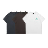 Men T Shirt Summer Casual Tops Men's Clothes Summer Wear Vintage Men's round Neck Short Sleeve Casual Loose Letter Printed T-shirt