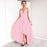 Prom Dresses Women's Casual Temperament Commute Sling Backless Dress
