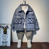 Toddler Boys Jackets Boys' Denim Jacket Children