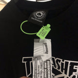 Thrasher T Shirt Thrasher Pentagram Sheep Head Flame Loose Short Sleeve Fall Winter Couples