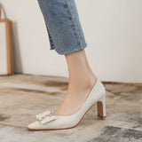 Nude Wide Fit Block Heels