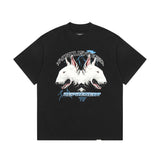 Present T Shirt Orthrus Printed Loose Couple T-shirt