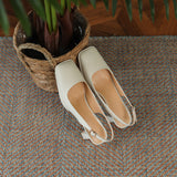 Nude Wide Fit Block Heels