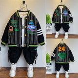 Toddler Boys Jackets Children's Clothing Boys' Baseball Jacket outside