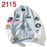 Varsity Jacket Autumn Embroidery Baseball Uniform