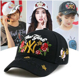 La 59fifty Hats Little Bee Baseball Cap Female Peaked Cap
