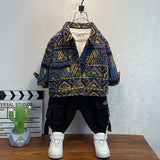 Toddler Boys Jackets Boys' Denim Jacket Spring and Autumn Children