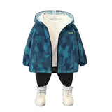 Toddler Boys Jackets Boy's Camouflage Shell Jacket Children Spring and Autumn