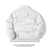 Men Coat Velvet down Jacket Men's Winter Loose Padded Coat