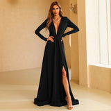 Bohemian Beach Dress Lengthened Chinese Slim-Fit Long