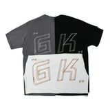 Men T Shirt Summer Casual Tops Men's Clothes Summer Wear Retro Men's round Neck Short Sleeve Casual Loose Embroidered Color Matching T-shirt