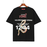 Rrr123 T-Shirt Python Jerry Same Vintage Loose T-shirt