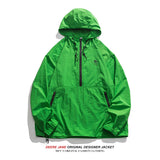 Men Sun Protection Clothing Summer Hooded Sun Protection Clothing Men's Loose All-Matching