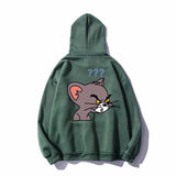 Tom and Jerry Hoodie Fall/Winter Cartoon Velvet Hooded Sweater Suit