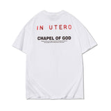 Fog Essentials Tshirts Fashion Brand Fog Angel Print T-shirt Fear Of God High Street Men and Women BF Loose Short Sleeve