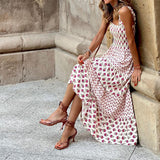 Women Bohemian Dress Summer Printed Dress for Woman
