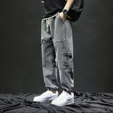 Men Cargo Pants Men's Loose Casual Pants Spring and Autumn Pants