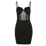 Body Fitting Dresses Suspender Dress