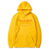 Thrasher Hoodie Hip Hop Fashion Hooded Sweatshirt Top