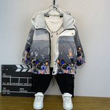 Toddler Boys Jackets Boys Spring Clothing Trench Coat Children