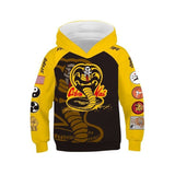 Cobra Kai Hoodie 3D Printed Children's Clothing