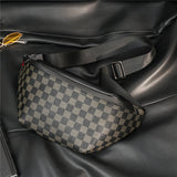Lulu Belt Bags Plaid Chest Bag Waist Bag
