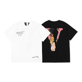 Juice WRLD T Shirt Vlone Joint Name Limit Loose Print T-shirt