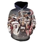 In Memory of Kobe Hoodie Commemorative Kobe3d Printed Hood Sweatshirt