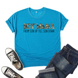 Boy Mama T Shirts Boy Mama Printed Short Sleeve T-shirt