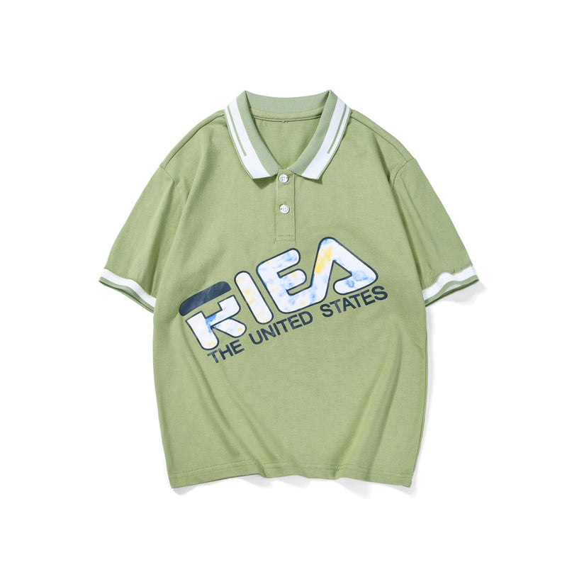 Children Boy Polo Shirts Summer Children's Lapel Short Sleeve Casual Short Sleeve T-shirt