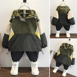 Toddler Boys Jackets Boy's Autumn Coat Hooded Top