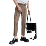 Men Trousers Straight Trousers