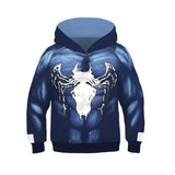 Men Spider Hoodie Spider-Man Anime 3D Sweater for Children