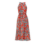 Beth Dutton Bohemian Dress Summer Spring Midi Dresses Sexy Print Floral Dress