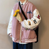 Men's Autumn Winter Coat Stand Collar Assorted Colors Fleece Cotton-Padded Jacket