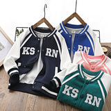 Children Baseball Jacket Baseball Uniform Fall Jacket Casual