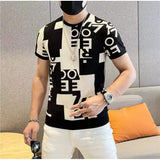 Moisture Wicking T Shirts Round Neck Plaid