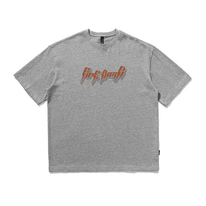 2022 Summer Man Outfits Printed Short Sleeve