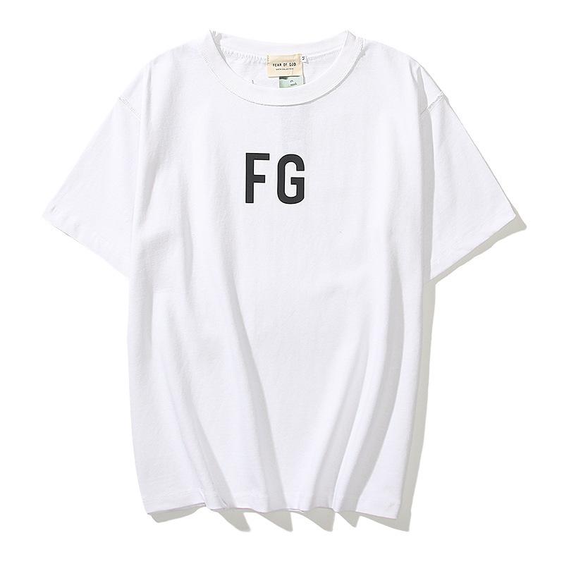 Fog T Shirt Hip Hop Style High Street Short Sleeve Tshirt Men and Women Tshirt Fear Of God
