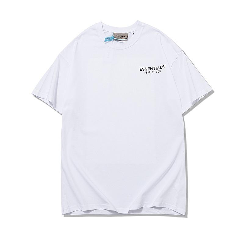 Fog T Shirt Printed European Size Casual Men's and Women's Short Sleeve Fear Of God