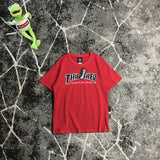 Thrasher T Shirt Summer T-shirt Male Letter Flame Print Pure Cotton Couple