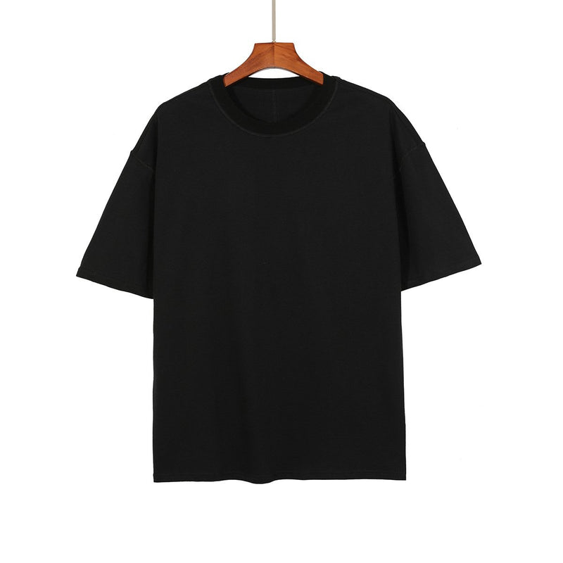 Fog T Shirt Spring/Summer Simple Solid Color round Neck Pullover Men's and Women's Same Style Short Sleeve Fear Of God