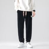 Men Sweatpants Men's Autumn and Winter Loose Track Sweatpants